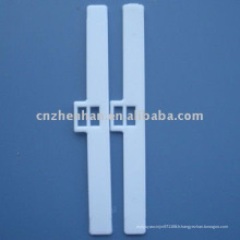 Composant blindé vertical - 2PCS blanc 100 mm Suspension verticale à lattes en plastique, accessoires verticaux à l&#39;ombre, pièces à rideaux